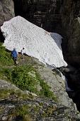 Difficile salita all'inesplorato Pizzo Gro sul Tetto delle Orobie, tra Redorta e Diavolo, il 10 luglio 2010 - FOTOGALLERY